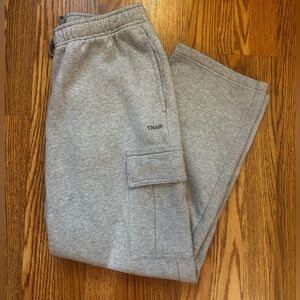Aritzia sweat fleece cargo sweatpants